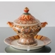Chinese tureen with leaves
