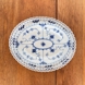 Musselmalet Vollspitze, ovale Servierplatte 30 cm, Royal Copenhagen Nr. 1/1058