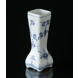 Musselmalet, riflet vase, Royal Copenhagen nr. 438