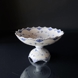 Blue Fluted, Half Lace, Round bowl on foot, Cake stand  no. 1/634 Royal Copenhagen