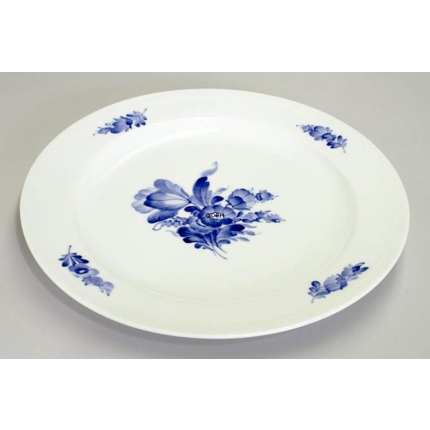Blue Flower, braided, round dish no. 10/8012, ø34cm, Royal Copenhagen