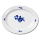 Blue Flower, braided, oval dish no. 10/8018, extra Large 41 cm, Royal Copenhagen
