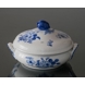 Blue Flower, Braided, roundl Dish with Cover no. 10/8055, Royal Copenhagen