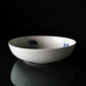 Blå Blomst, flettet, Salatskål rund nr. 10/8060 eller 577, Royal Copenhagen 21,5 cm