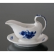 Blue Flower, Braided, Sause boat on fixed stand no. 10/8068, Royal Copenhagen