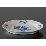 Blue Flower, Braided, Oval Serving Dish 20 cm (1889-1922), Royal Copenhagen