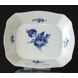 Blaue Blume, glatt, Tablett für Brot Nr. 10/8164, Royal Copenhagen 25cm
