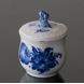 Blue Flower Braided, Mustard jar with lid no. 10/8205, Royal Copenhagen