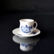 Blaue Blume glatt, Senfglas OHNE Deckel nr. 10/8211 oder 198, Royal Copenhagen