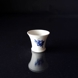Blaue Blume, glatt, Kleine Vase Nr. 10/8214, Royal Copenhagen