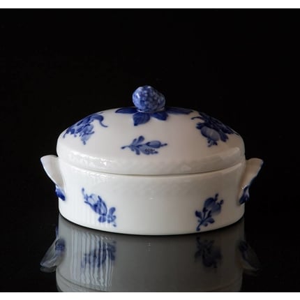 Blue Flower, braided, jar w/lid no. 10/8238, Royal Copenhagen