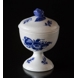 Blaue Blume, glatt, Marmeladenglas mit Deckel Nr. 10/8241, Royal Copenhagen