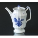 Blaue Blume, eckig, Kaffeekanne, klein Nr. 10/8565, Royal Copenhagen