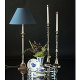 Royal Copenhagen, Blå Blomst, kantet, vase på fod
