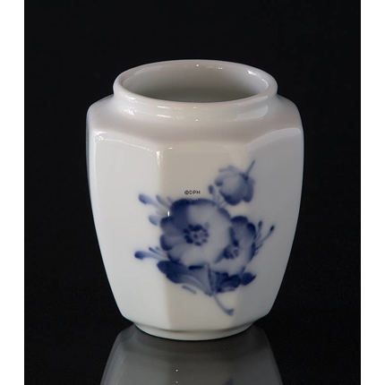 Blaue Blume, eckig, Vase Nr. 10/8615, Royal Copenhagen