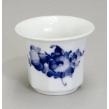 Blå Blomst, kantet, vase