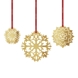 Eisblume Weihnachtsornament-Set, Georg Jensen 2020