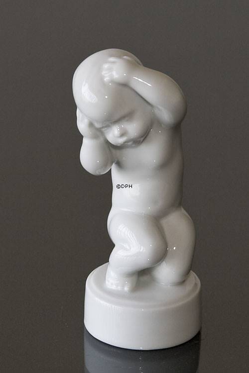 Headache the four pains, white Bing & Grondahl figurine no. 2206 or 453