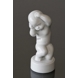 Headache the four pains, white Bing & Grondahl figurine no. 2206 or 453