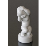 Headache the four pains, white Bing & Grondahl figurine no. 2206