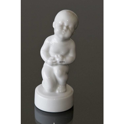 tummyache the four pains, white Bing & Gronbdahl figurine No. 2208 or 455