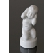 Earache the four pains, white Bing & Grondahl figurine No. 2209 or 456