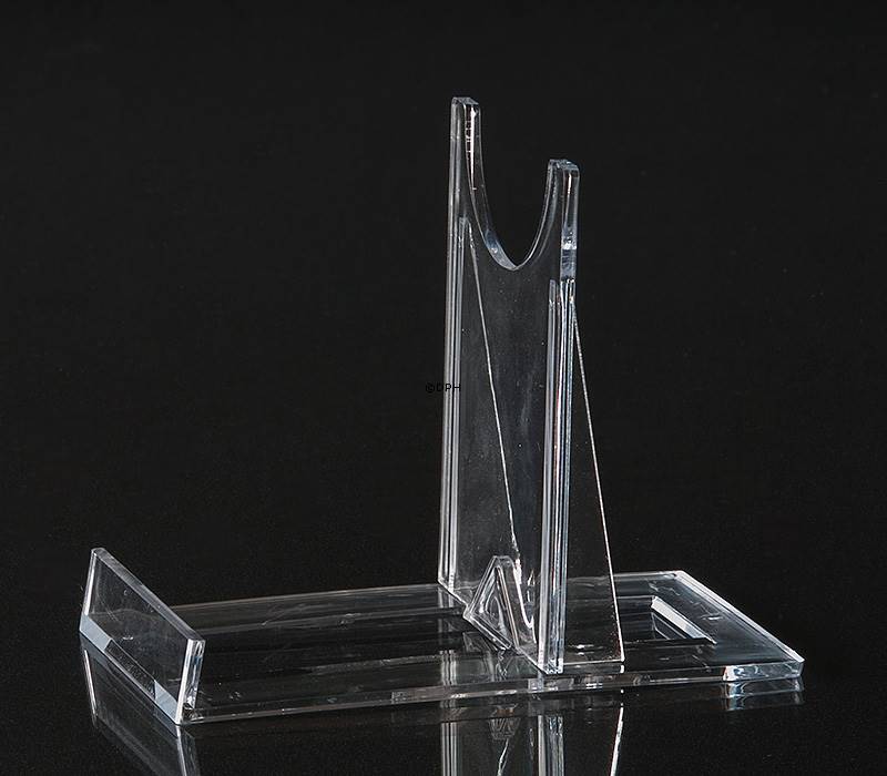 Crystal Clear Acrylic Display Stands and Plate Holders from