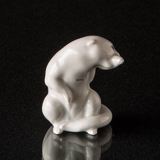 White Otter figurine, Royal Copenhagen