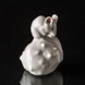 White Mouse on Chestnut figurine, Royal Copenhagen no. 177