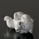 White Polar Bear cub rolling figurine, Royal Copenhagen no. 21432 or 232