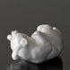 White Polar Bear cub rolling figurine, Royal Copenhagen no. 21432 or 232