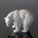 Standing powerful white Polar Bear, Royal Copenhagen figurine no. 21519 or 237