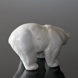 Standing powerful white Polar Bear, Royal Copenhagen figurine no. 21519 or 237