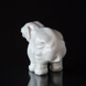Hvid figur af elefant, Royal Copenhagen nr. 241