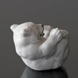 Weißer Eisbärenjunge Figur, Royal Copenhagen Nr. 22747 oder 247