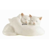 Tre hvide kattekillinger, Royal Copenhagen figur