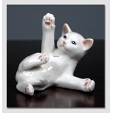 Cat, Dizzy, Royal Copenhagen figurine