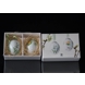 Easter egg with snowdrop and winter aconite, 2 pcs., Royal Copenhagen Easter Egg 2016