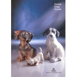 Smooth-haired Terrier sitting looking funny, Royal Copenhagen dog figurine No. 259