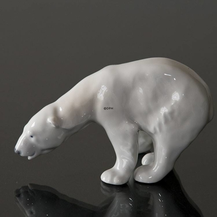 Eisbär, Royal Copenhagen Figur Nr. 321 oder 054