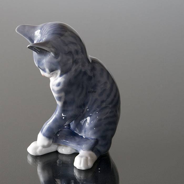 Op krave mulighed Cat, Royal Coepnhagen figurine no. 340 or 055 | No. 1020055 | Alt. R340 |  DPH Trading