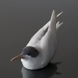 Tern Squatting, Royal Copenhagen bird figurine no. 827 or 076