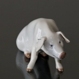 Pig, Royal Copenhagen figurine no. 1400