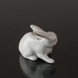 White rabbit, Royal Copenhagen figurine no 1691 or 111