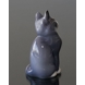 Graue Katze spielt, Royal Copenhagen Figur Nr. 1803 oder 115