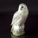 Snowy owl, Royal Copenhagen bird figurine no. 1829 or 116