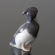 Tufted Duck standing tall with head down, Royal Copenhagen bird figurine no. 1941 or 122