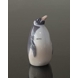Penguin looking up inquisitively, Royal Copenhagen bird figurine no. 3003 or 139