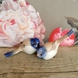 Titmouse with tail down, Bing & Grondahl bird figurine no. 1635 or 411