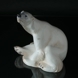 VERY LARGE Polar Bear, Bing & Grondahl figurine no. 1954 or 442